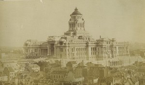 Belgium Brussels Courthouse & Maison du Roi Old Photos 1890