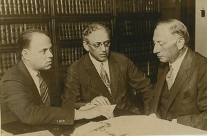 USA Chicago trial of Richard Loeb and Nathan Leopold Old Press Photo 1924