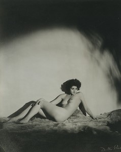 American Actress Mathea Merryfield Old Photo Walter Bird 1940'