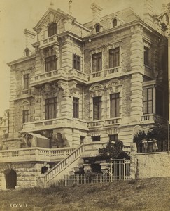 France Biarritz Villa Duchatel Architect Thoury Old Photo Albert Levy 1890