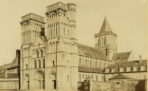 France Normandy Caen Abbey of Sainte-Trinité old Photo Neurdein 1890