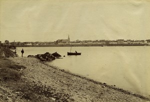 France Brittany Port Louis panorama old Photo Neurdein 1890 #2