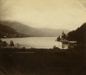 Austria Lake Grundlsee? Old Photo 1900