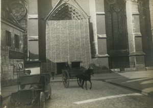 France Amiens Cathedrale Protection WWI old Photo 1916 #2