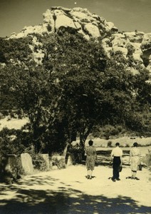 France near les Baux de Provence Old Photo 1947 #4