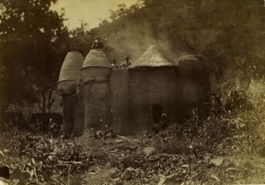 Togo Tamberma Huts construction Tammari Old Photo 1900