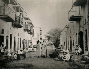 Algeria Biskra Ouled Nails Street Old Photo Leroux 1900