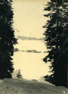 Italy Alps Dolomites? Mountain scene Old Photo 1950 #5