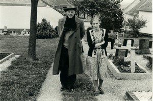 Germany Film Heimat Marita Breuer & Dieter Schaad Old Photo 1984