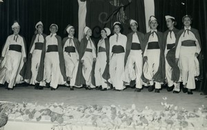 France Luchon Costume Dance old Photo Benezech 1950