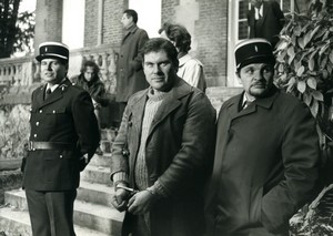 France Actor Claude Brosset in Julien Fontanes Magistrat Old Photo 1986