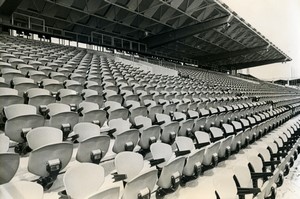 Montreal Stadium for Summer Olympic Games detail Old Photo 1976