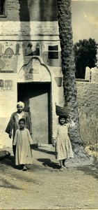 Egypt Faouzi the Little Egyptian Old photo photomontage Darbois 1965