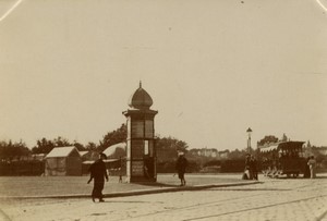 France Tours kiosk Meunier Advert Old amateur Photo 1900 #2