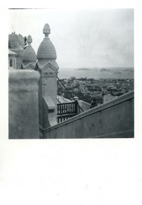 France Marseille from Notre Dame de la Garde Old Amateur Photo snapshot 1957 #1