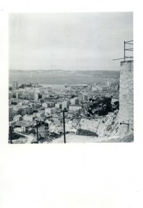 France Marseille from Notre Dame de la Garde Old Amateur Photo snapshot 1957 #2