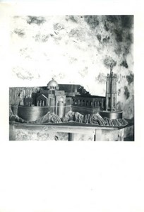 France/Algeria Oran Model of Santa Cruz Chapel Old Amateur Photo snapshot 1957