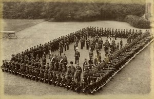 United Kingdom Sandhurst school military Old FGOS Photo 1890