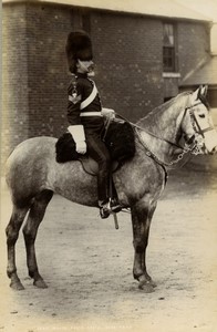 United Kingdom military Sergeant Major Scots Greys Old FGOS Photo 1890