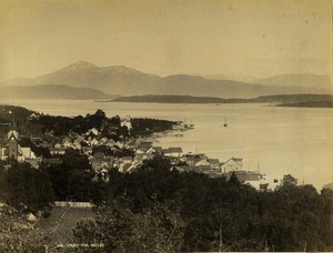 Norway Romsdal Molde panorama Old Photo 1909