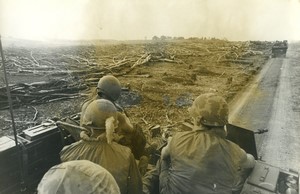 Cambodia Civil War US Troops along route seven Old Photo May 1970