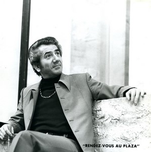 France Stage Theatre actor Daniel Gelin in Rendez Vous au Plaza Old Photo 1970