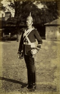 United Kingdom military music Bandsman Royal Horse Guards Old Photo FGOS 1890 #2