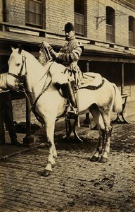 United Kingdom military music Horse Trumpeter 2nd Life Guards Photo FGOS 1890