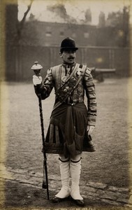 United Kingdom military music Drum Major 3rd Grenadier Guards Photo FGOS 1890