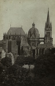 Germany Dresden Dom Cathedral Old Cabinet Photo Römmler & Jonas 1880