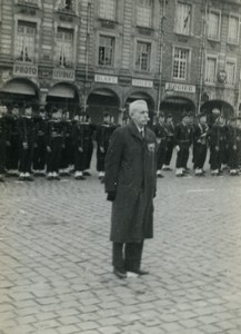 France Arras Lieutenant Colonel Jules Cary ceremony Old Photo 1950 #3