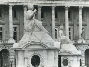 France Artist Christo wrap the Place de la Concorde Old Photo 1985