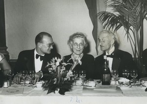 France Paris luncheon at the city hall? Jacques Feron? Old Photo 1950