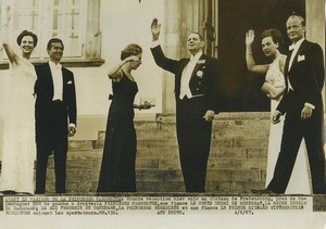 Denmark Copenhagen Royal Family King Frederik IX Old Photo 1967