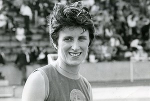 United Kingdom Dorothy Hyman English Sprinter Athlete Old Photo 1972