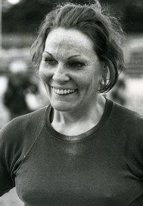 United Kingdom Betty Jenkins British Athlete Race Walker Old Photo 1973