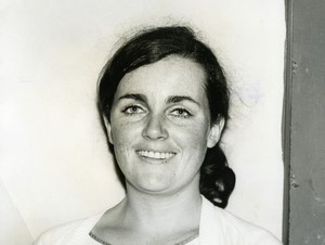 USA Patti Hogan American Tennis player Old Photo 1970