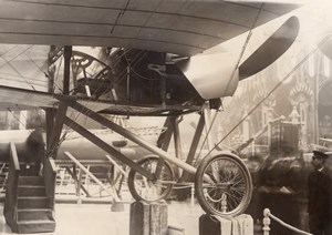 Paris Airshow Grand Palais Morane Racing Monoplane Old Agence Rol Photo 1911