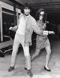 Singer PJ Proby & Choreographer Shirley Langford old Photo 1969