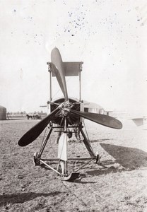 Reims Military Aviation Breguet Engine Propeller old Meurisse Photo 1911