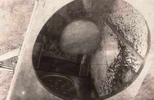 France WWI Military Aviation Cockpit Interior Seat old Photo 1914-1918