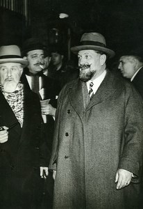 Paris Politician M Guerin Quai d'Orsay Old Meurisse Photo 1930