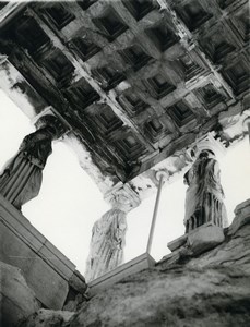 Tunisia Carthage Study Architecture Statues Ceiling Old Photo Leon Lemaire 1935