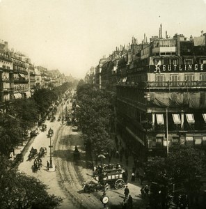 France Paris Snapshot Photographer Studio Reutlinger NPG Stereo Photo 1900