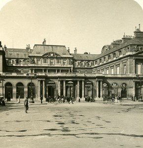 France Paris Palais Royal Old NPG Stereo Photo 1900