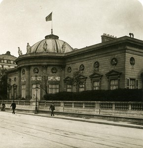 France Paris Palace of the Legion of Honor Old NPG Stereo Photo 1900