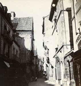 France Vitre Street Poterie Old Stereo Stereoview Photo 1900