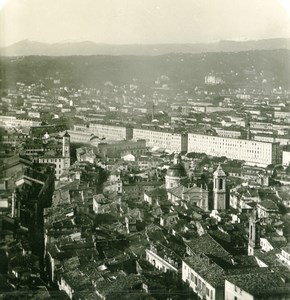 France French Riviera Nice Panorama Old Stereoview Photo NPG 1900