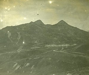 Switzerland Kleine Scheidegg Lauberhorn Old Amateur Stereoview Photo 1900