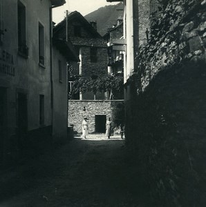 Switzerland Locarno Brione Old Houses Old Possemiers Stereoview Photo 1900